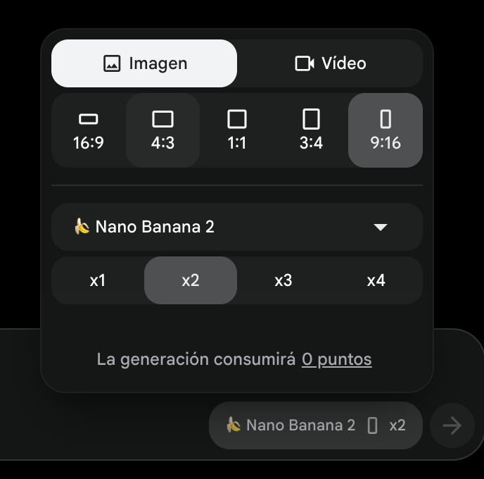 Configuración de Google Flow con Nano Banana 2