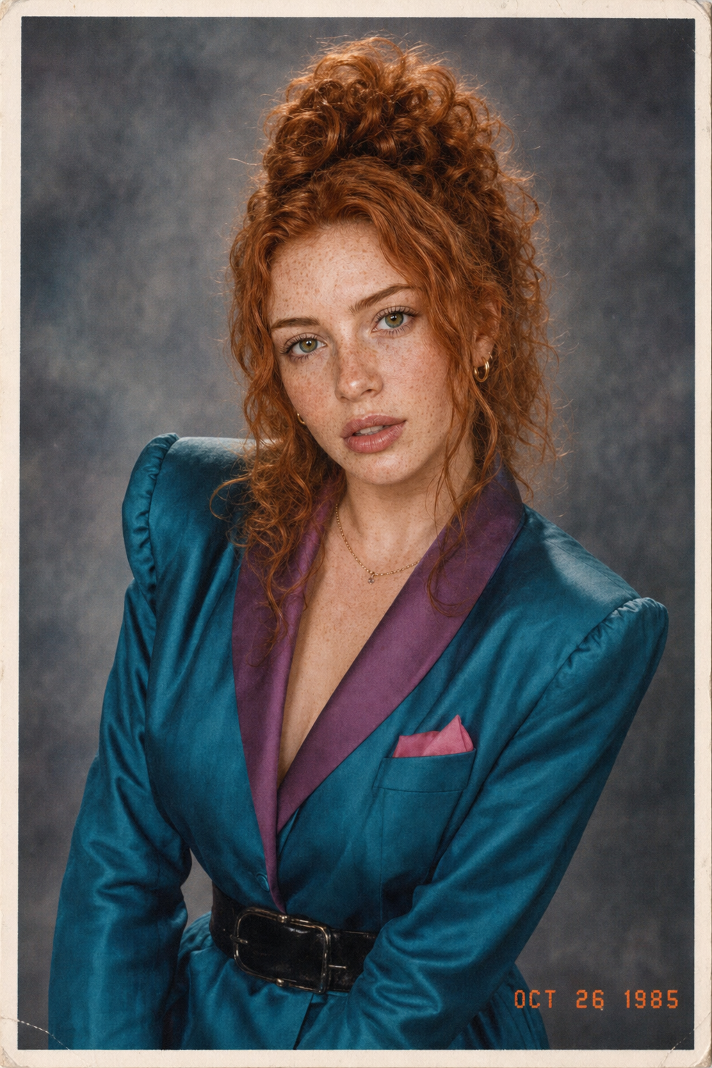Retrato de estudio de 1985 — el anuario